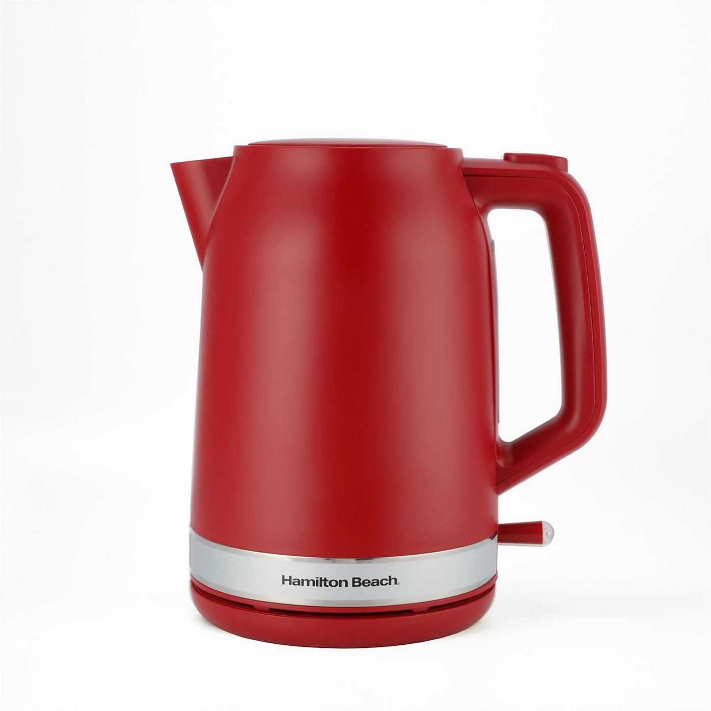 Hamilton Beach Ella Kettle 1.7 LItre Matte Red | White Background