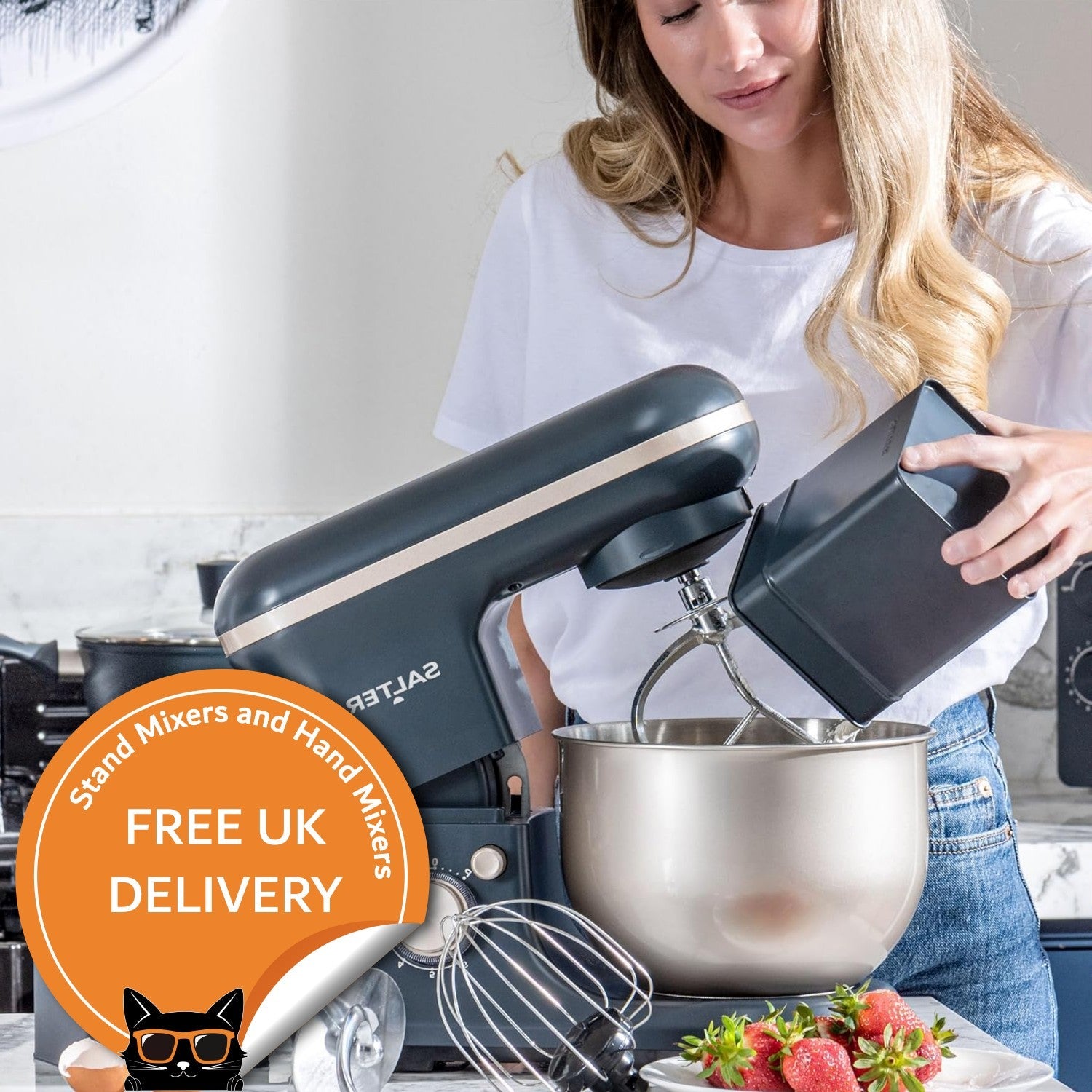 Quality Stand Mixers and Hand Mixers with free UK delivery