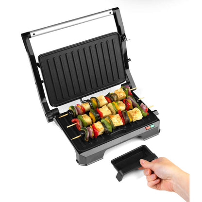 2-in-1 Health Grill Panini Press 180Degree