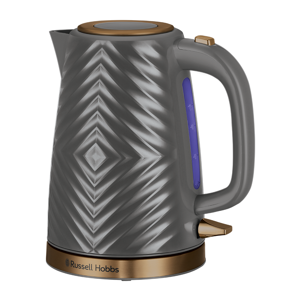 Russell Hobbs 1.7L Groove Kettle Grey
