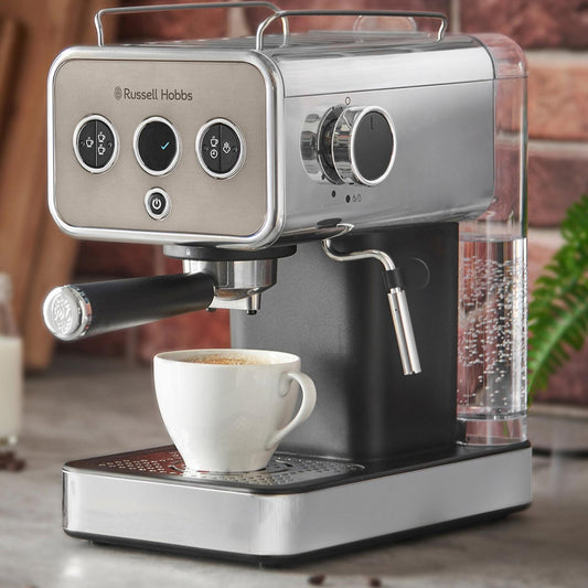 Russell Hobbs Distinctions Espresso Machine Titanium