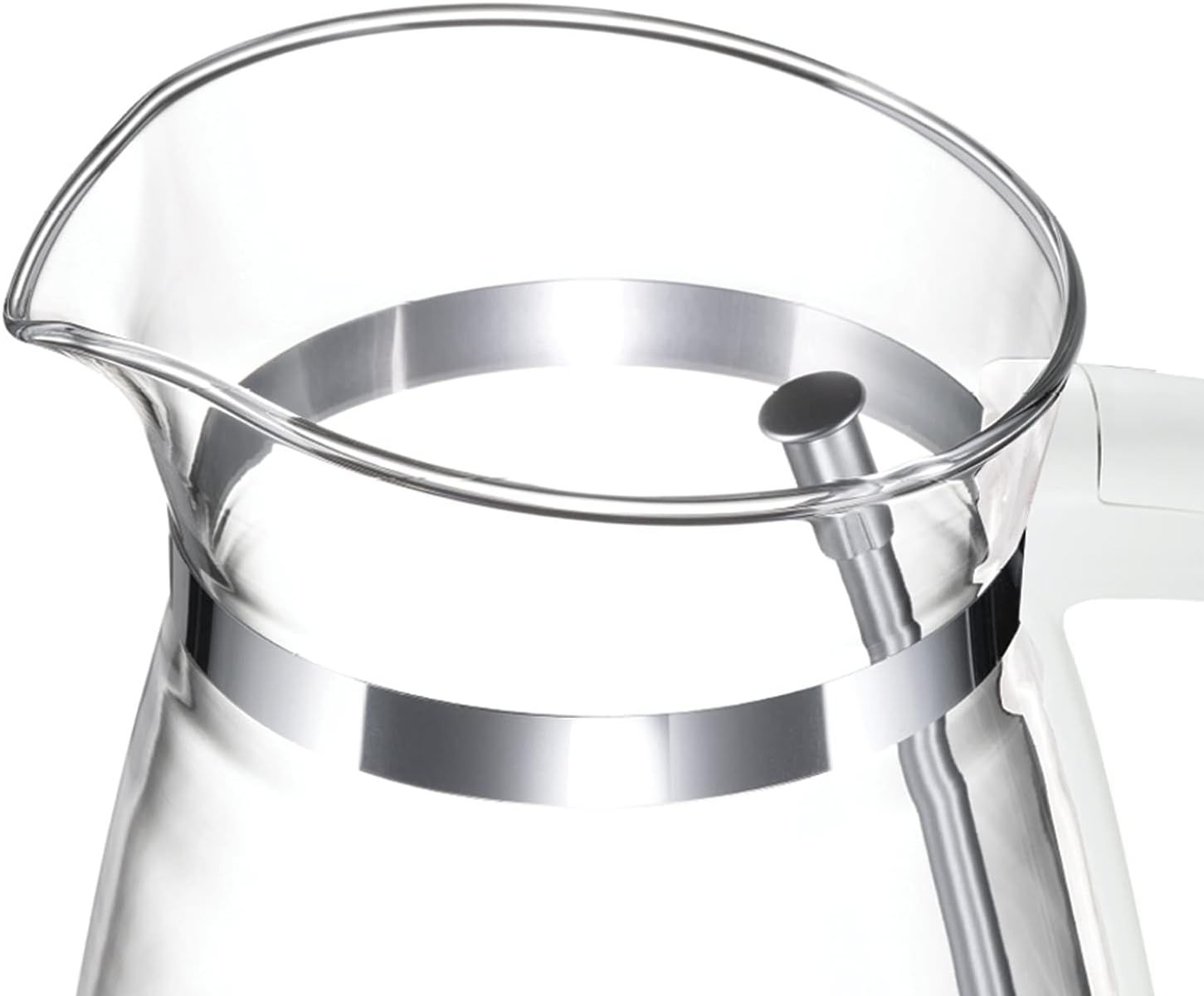 Russell Hobbs Illuminating Glass Kettle White | Spout