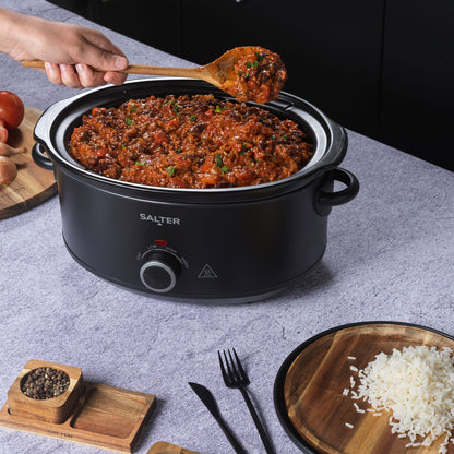 Salter Kuro 6.5L Slow Cooker Black EK6250-4