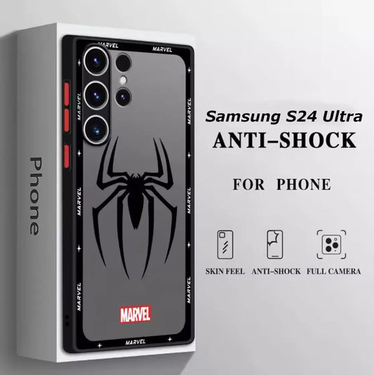 S24 Ultra Phone Case Spider Hero Matte Phone Case for Samsung Galaxy S24 Ultra