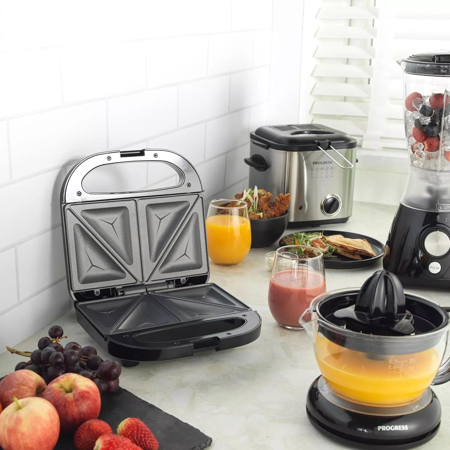 Progress Two Slice Toastie Maker | On Kitchen Counter