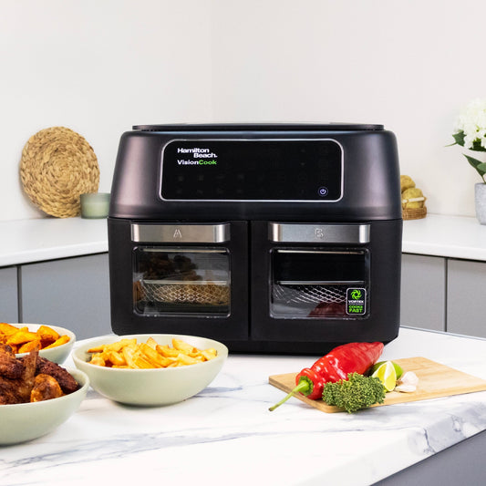 VisionCook 11L Digital Dual Air Fryer Oven | On Kitchen Counter