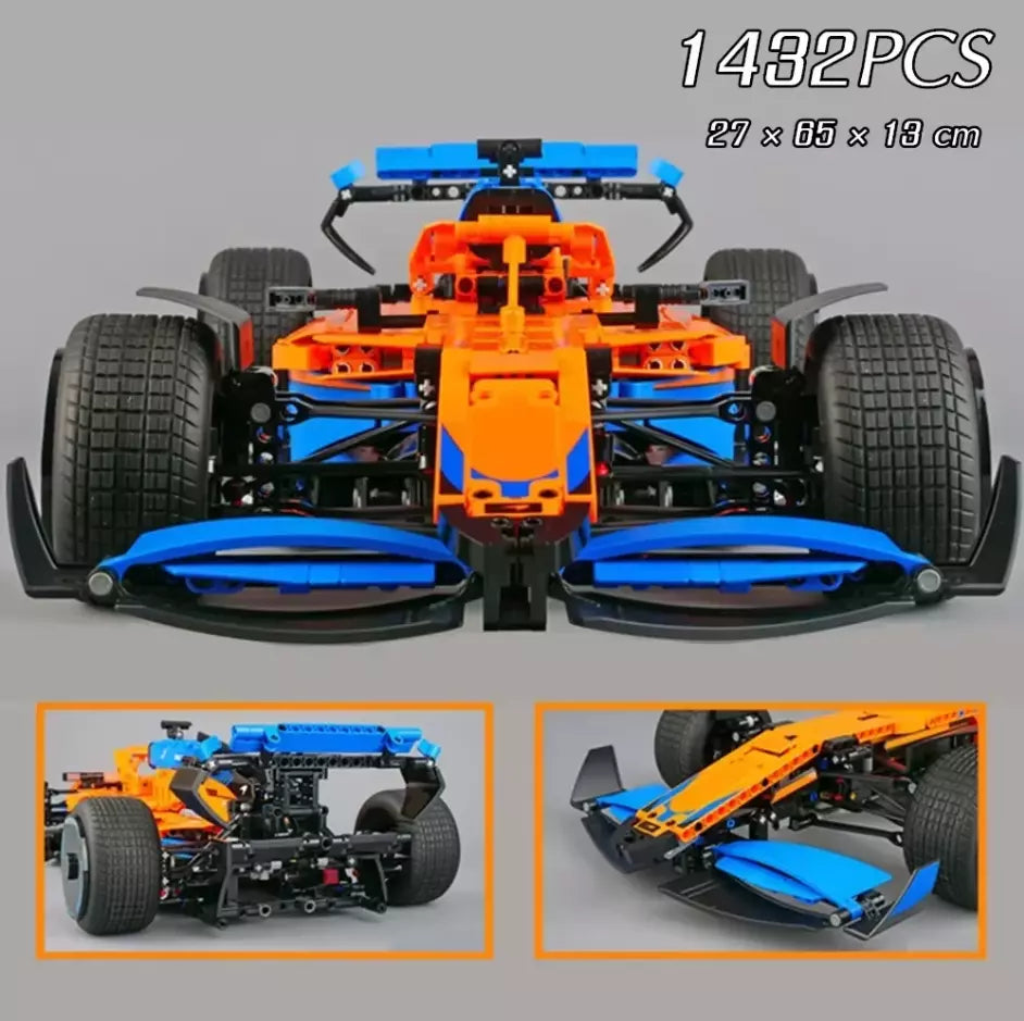 Technical 1432PCS F1 Performance Super Car Building Blocks MOC Brick Compatible