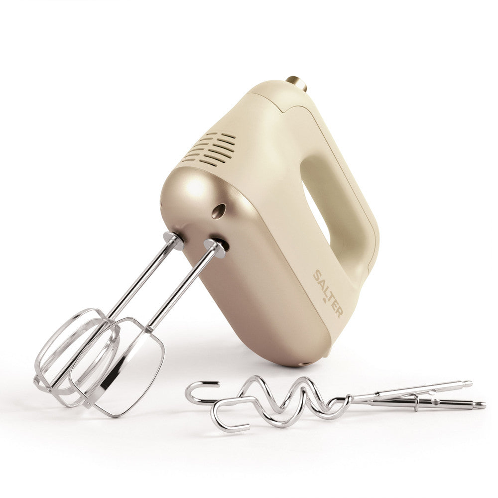 Salter Bakes Electric Hand Mixer - Beige