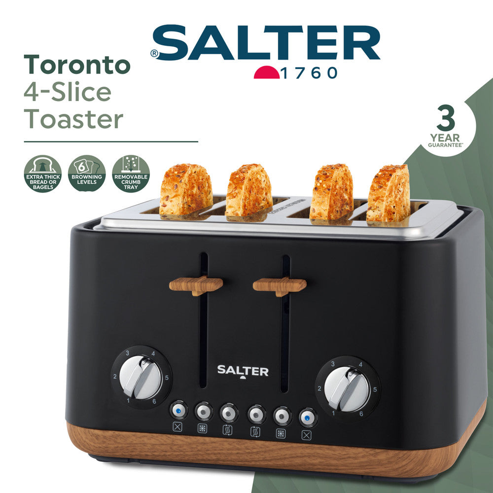 Salter Toronto 4 Slice Toaster