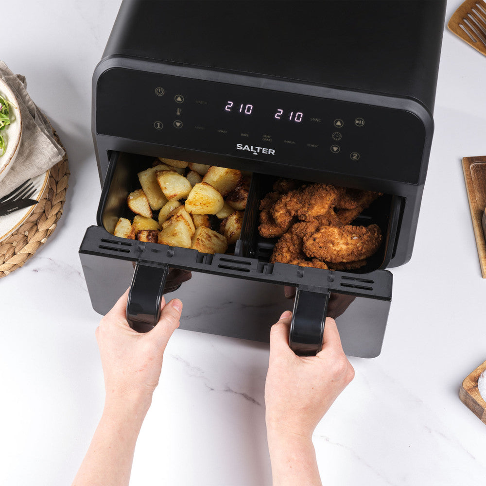 Salter Dual View Air Fryer - 7L