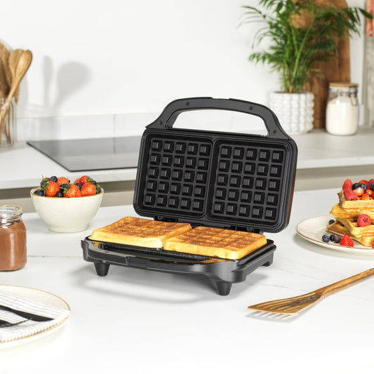 Waffle Maker Deep Fill Kuro XL Black