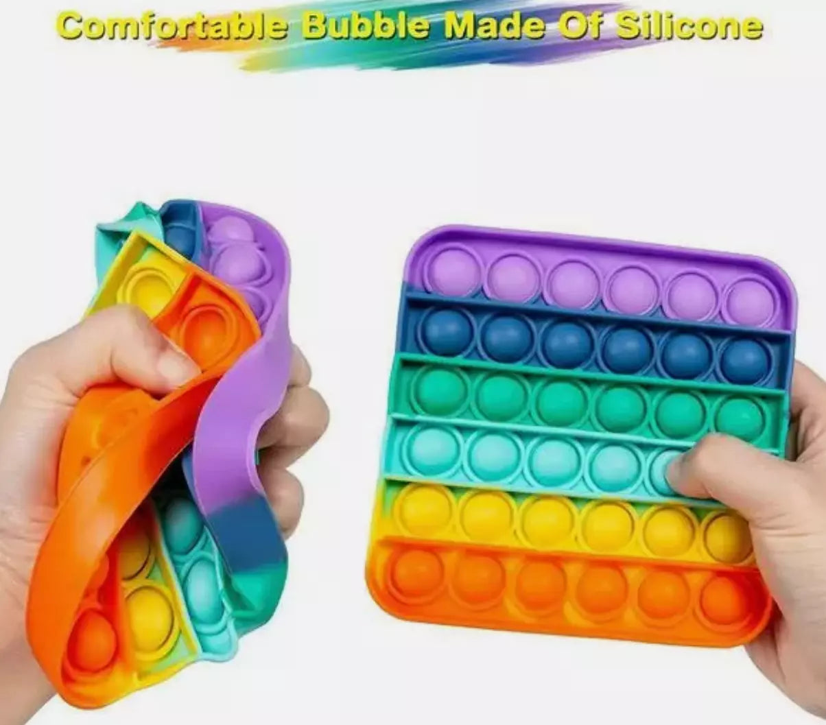 Bubble Silicone Bear Toy - Food grade silicone